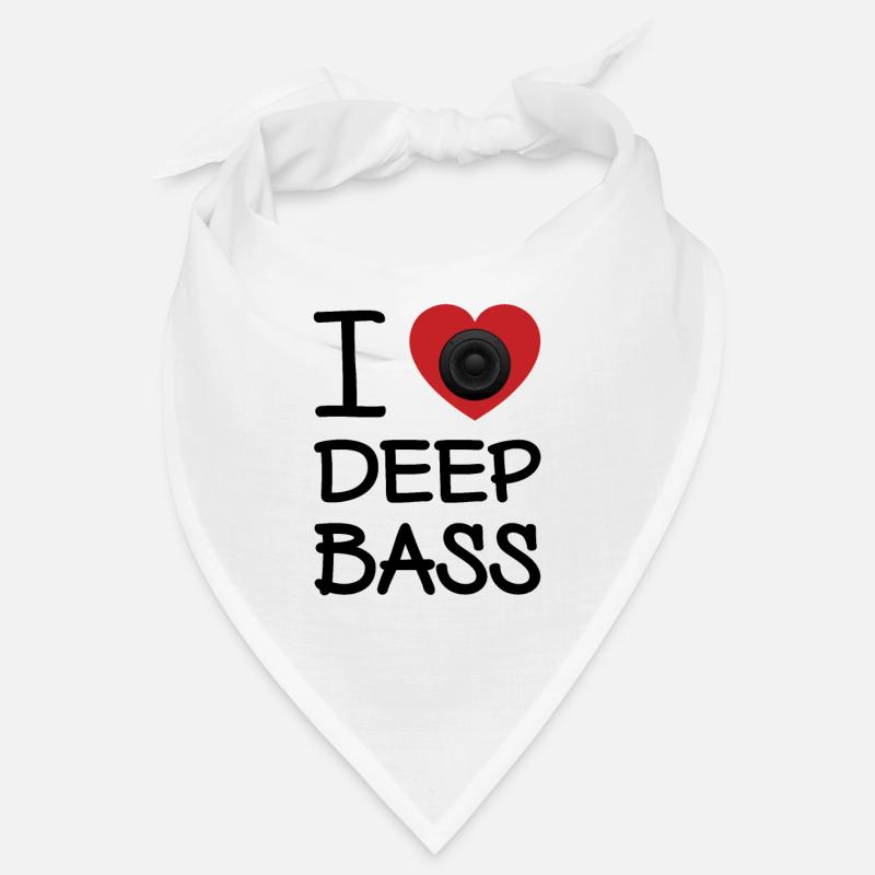 I LOVE DEEP BASS Bandana