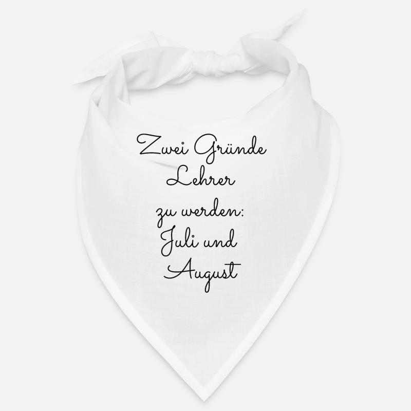 Lehrer Geschenkidee Bandana
