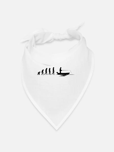 Evolution Fisher | Evolution Angler - Bandana - blanc - Devant