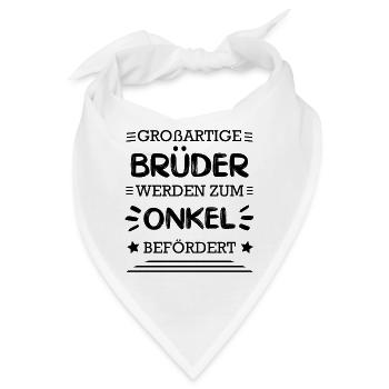Großartige Brüder Onkel - Bandana - Weiß - Vorne