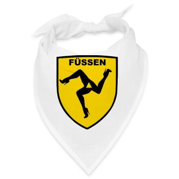 Fuessen - Bandana - Weiß - Vorne