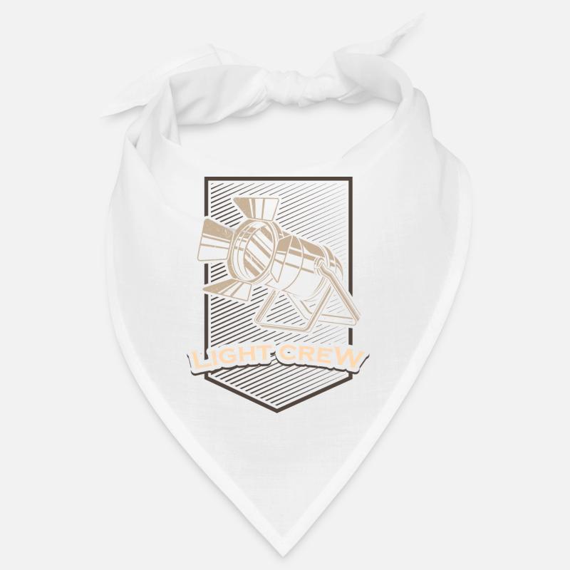 LIGHT CREW Retro light lighting technician gift Bandana