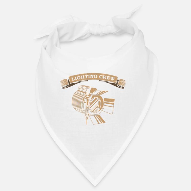 ÉCLAIRAGE CREW cadeau technicien éclairage rétro Bandana