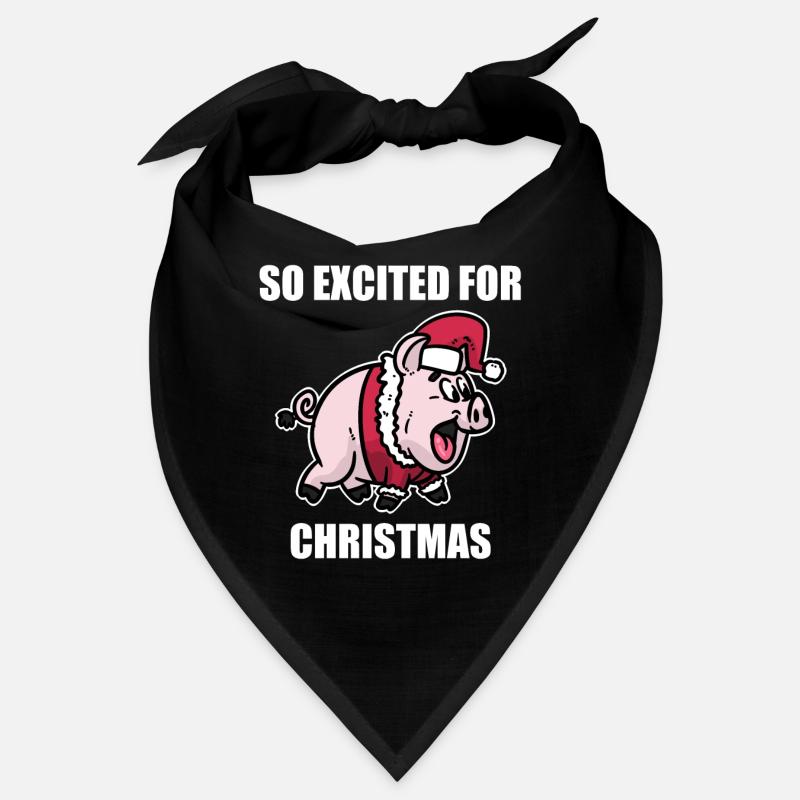 Cochon noël Bandana