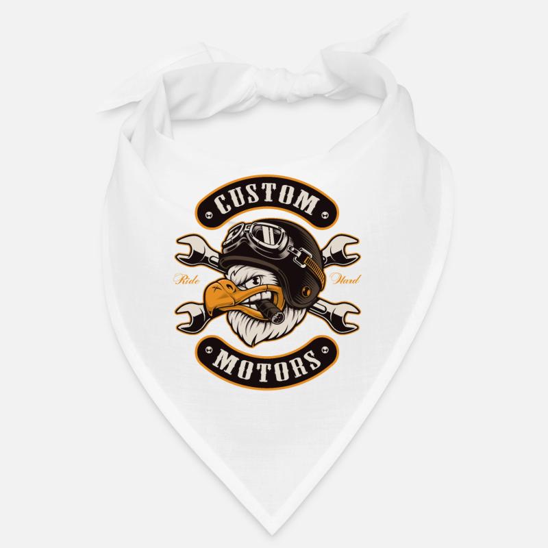 Chopper, Biker, Moto, Aigle Bandana