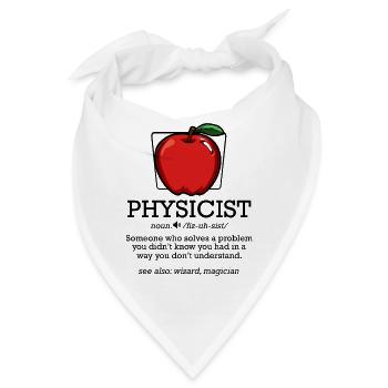 Physiker - Bandana - Weiß - Vorne