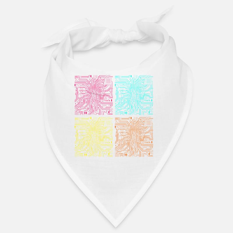 CPU Prozessor Informatiker Computer Bandana