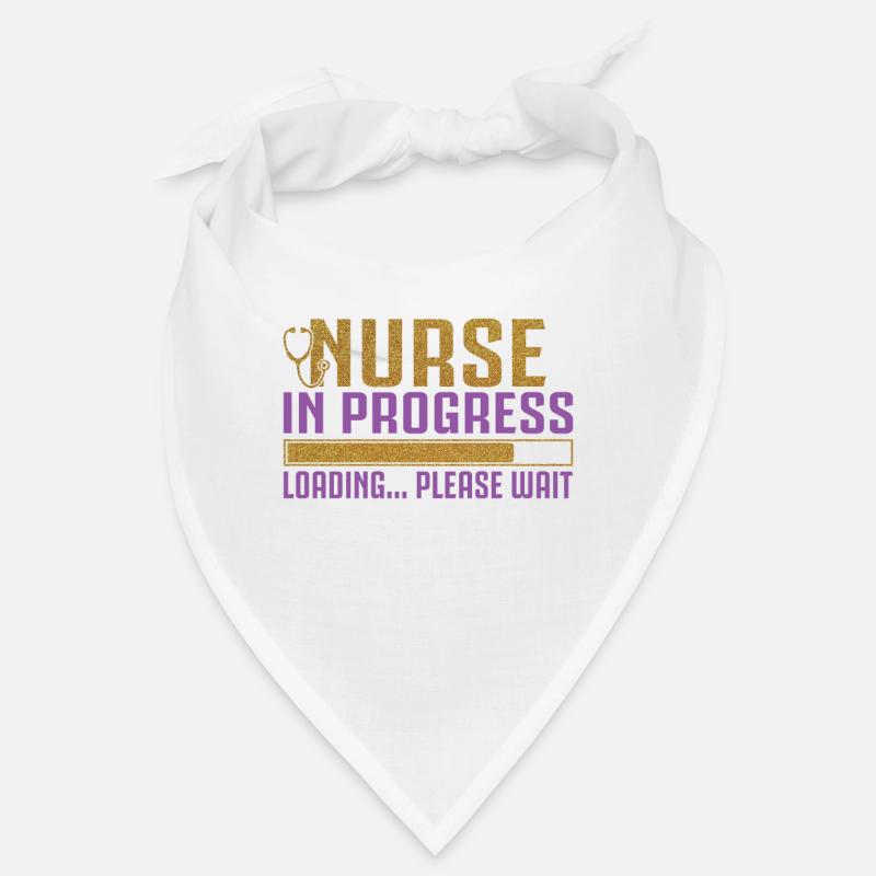 Nurse In Progress Loading Please Wait Funny Bandana