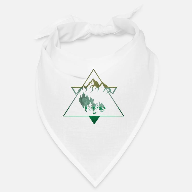 Mountain and Trees mountains and trees Bandana