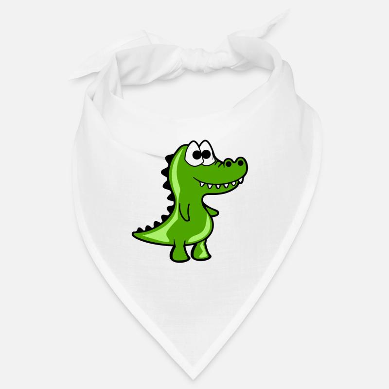 Funny Croc Comic Style Bandana