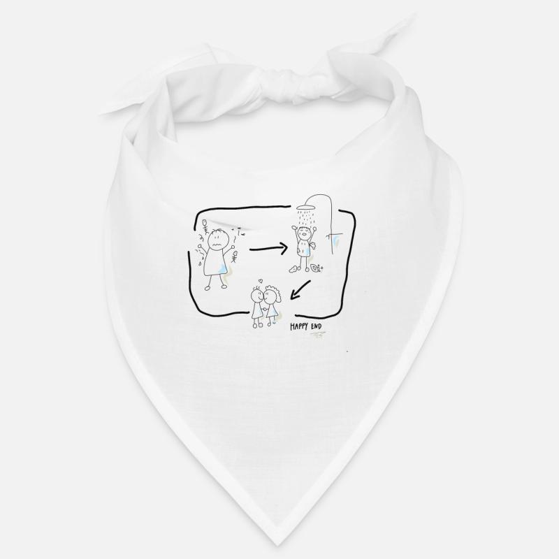 Les douches rendent les odeurs propres Bandana