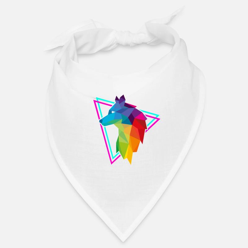 Wolf - Bandana - Weiß
