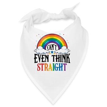 LGBT - Bandana - Weiß - Vorne