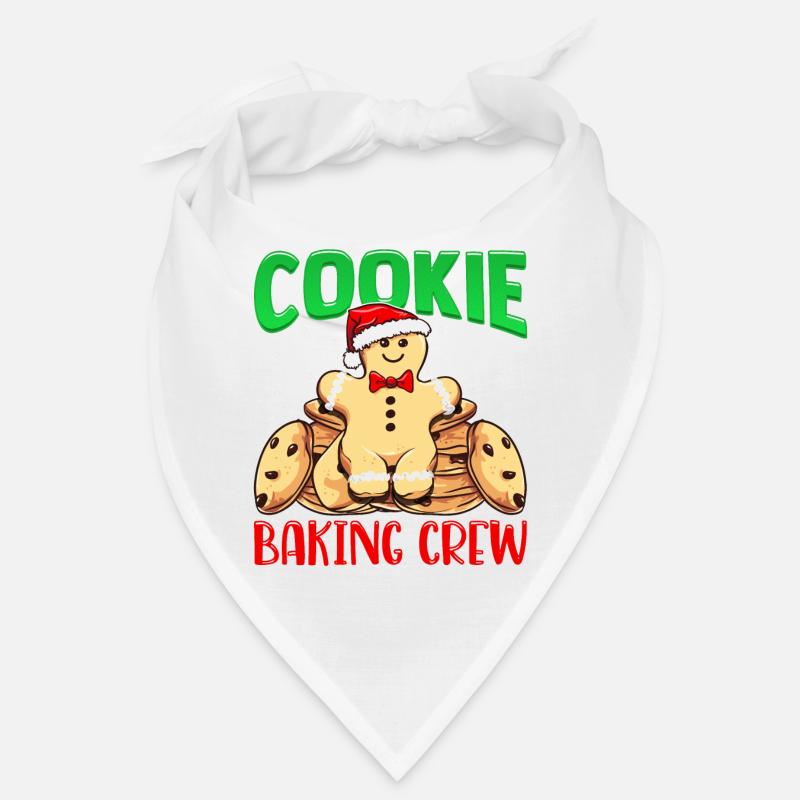 Cookie Baking Team Lebkuchenmann Plätzchen Backen Bandana