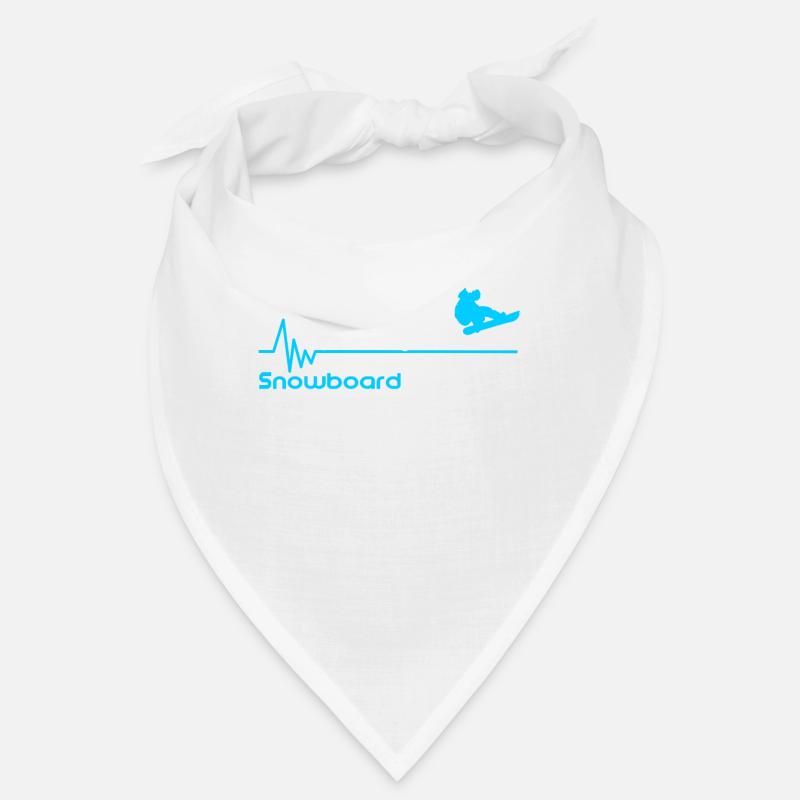 Snowboard evolution birth - Bandana - white