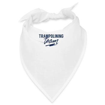 Turner Springer Trampolinturnen Springen Trampolin - Bandana - Weiß - Vorne