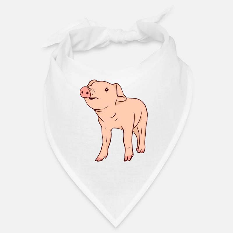 Cochons Cochons Cochons - Bandana - blanc