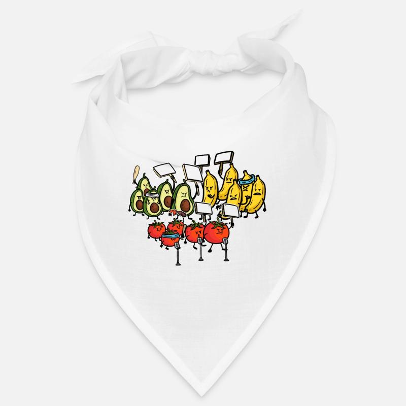 Vegetable Fruit Protest Demonstration Riot Demo Bandana