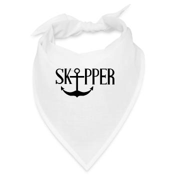 Skipper - Bandana - Weiß - Vorne