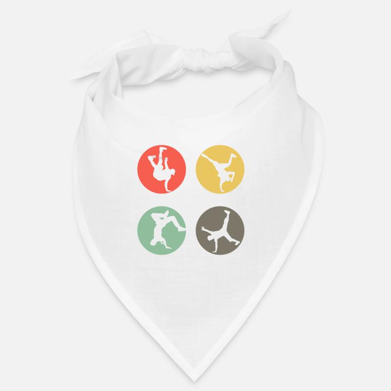 Retro Breakdance Bboying Geschenk I Breakdancing Bandana