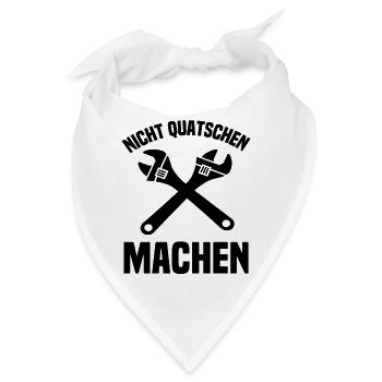 Handwerker - Bandana - Weiß - Vorne