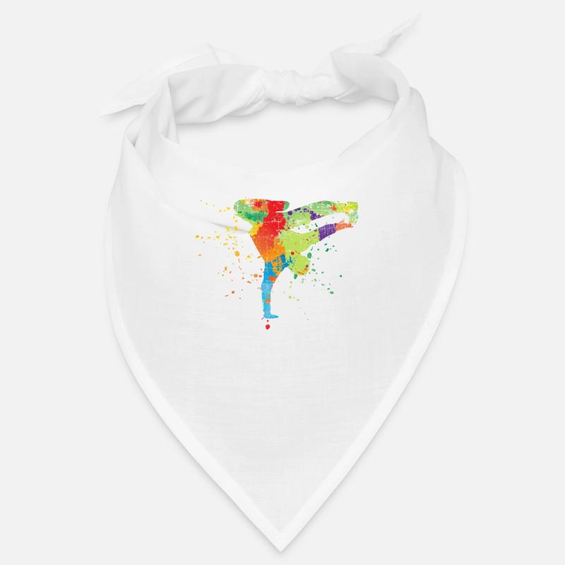 breakdancer - Bandana - blanc