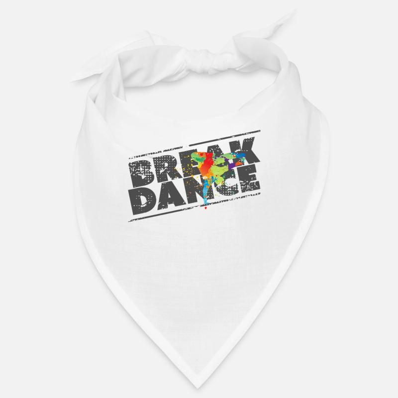 Breakdance - Bandana - blanc