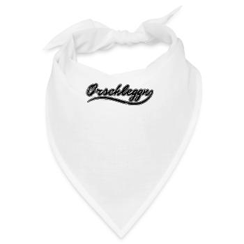 Am Arsch lecken auf sächsisch für Sachsen & Ossis - Bandana - Weiß - Vorne