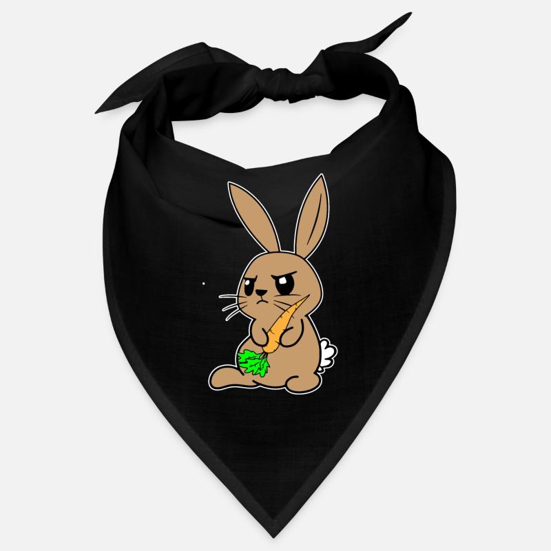 Rabbit with carrot Bandana