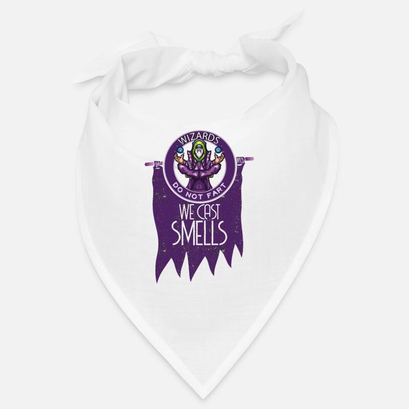 Wizard Jeu de rôle - Bandana - blanc
