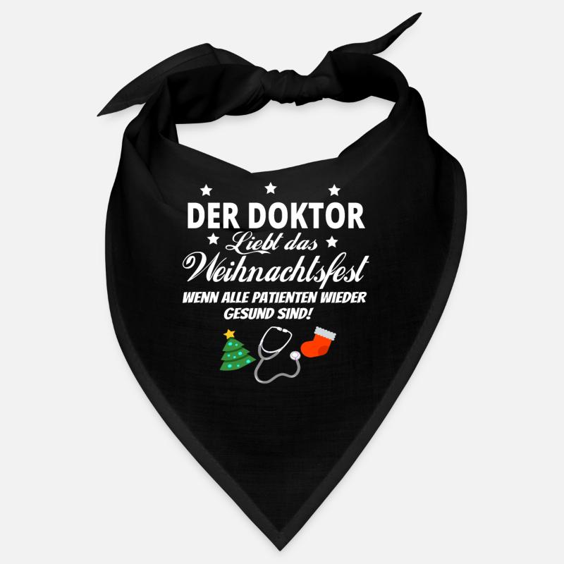 Doktor Arzt Weihnachten Geschenk Geburtstag Bandana