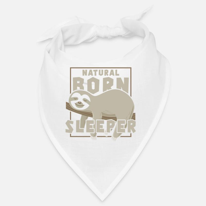 Faultier Schlafen Nickerchen Bandana