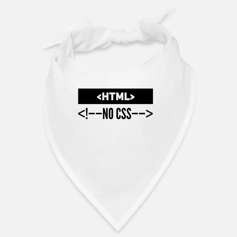 HTML Pas de CSS Bandana