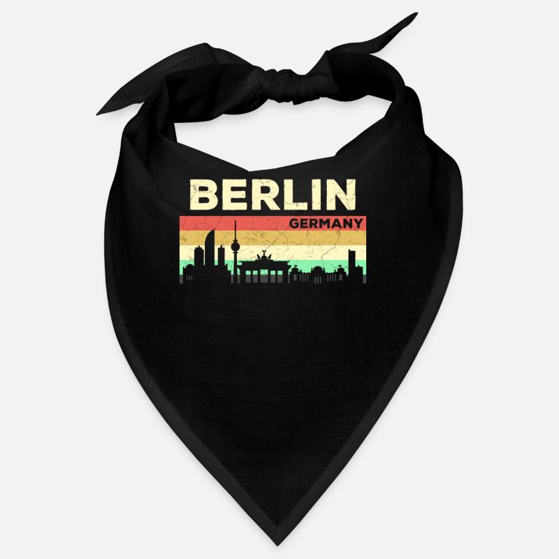 Berlin, capitale de l'horizon, Allemagne Bandana