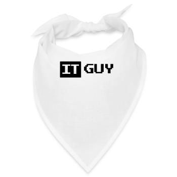 IT Computer IT Support IT Helpdesk - Bandana - Weiß - Vorne