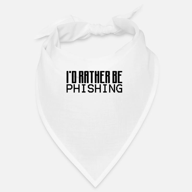 Drôle de hacker Je préférerais être à phishing hacker Bandana