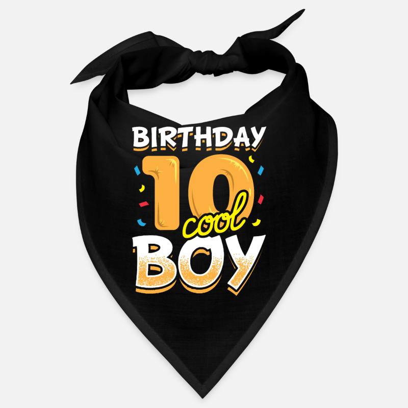 Anniversaire garçon 10 ans cadeau d'anniversaire garçon Bandana