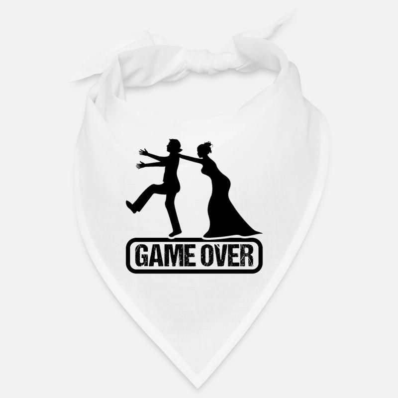 Game Over Wedding Bandana