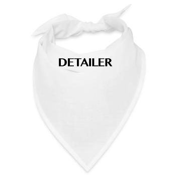 Detailer | Auto Detailing, Auto Detailer, Car Wash - Bandana - Weiß - Vorne