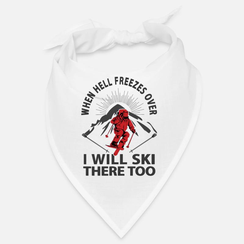Ski d'enfer drôle Bandana