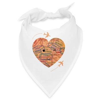 Bon Voyage - Bandana - Weiß - Vorne