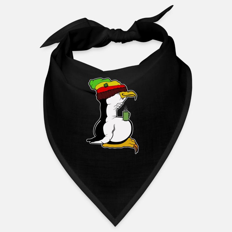 Tux Linux Penguin Coffee Break Computer Geek Rasta Bandana