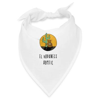 El Hopaness Romtic Hopeless Romantic - Bandana - Weiß - Vorne