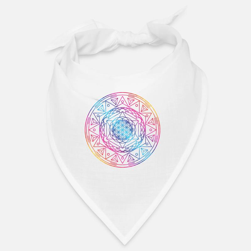 Heilige Geometrie TetraFlower Bandana