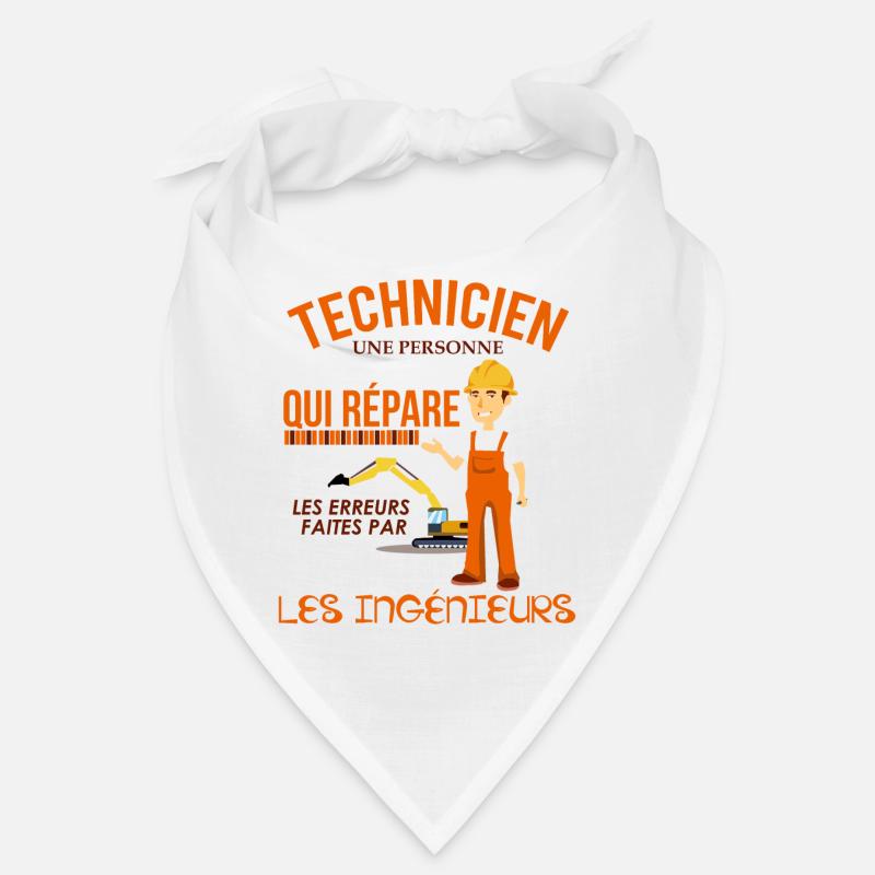 Technikerhemd • Wartung • Geschenk Bandana