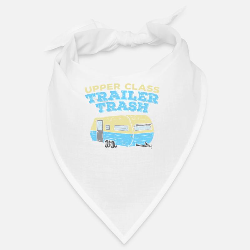 Upper Class Trailer Trash Camping Camper Zelten Bandana