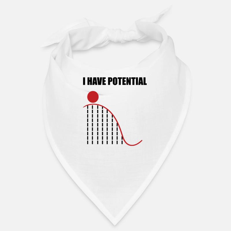 Physics nerd pun math potential gifts Bandana