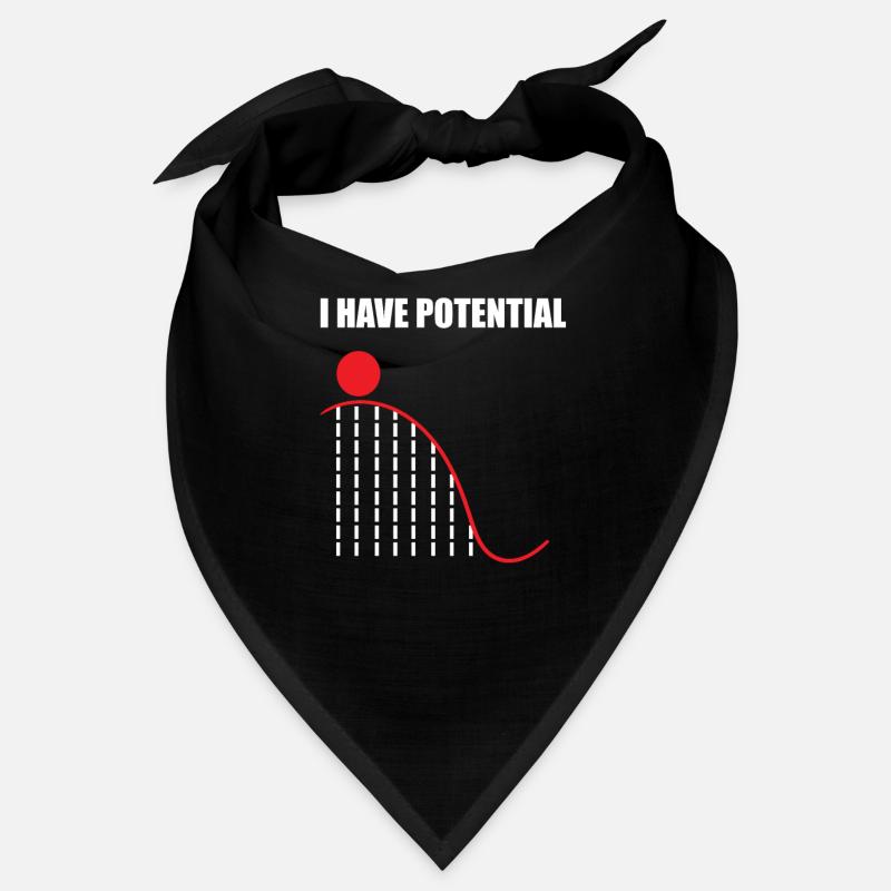 Physics nerd pun math potential gifts Bandana