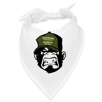 Spruch Jugend - Bandana - Weiß - Vorne