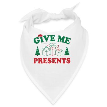 Christmas - Bandana - Weiß - Vorne